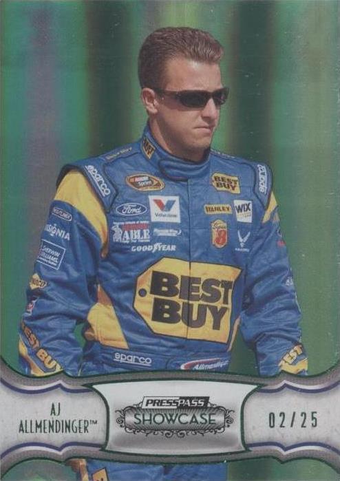 2011 Press Pass Showcase - A.J. Allmendinger #25