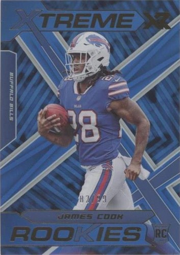 2022 Panini XR James Cook #XTR-14