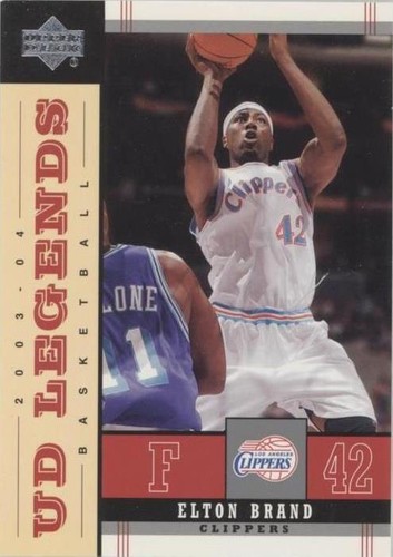 2003-04 Upper Deck UD Legends - Elton Brand #32