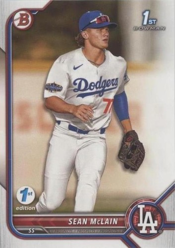 2022 Bowman Draft 1st Edition - Sean McLain #BD-50