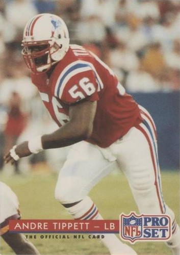 1992 Pro Set Andre Tippett #250