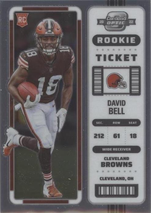 2022 Panini Contenders Optic David Bell #69