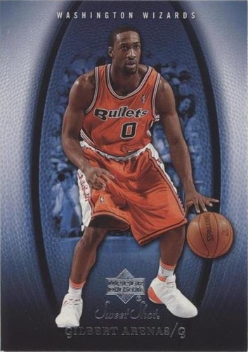 2005-06 Upper Deck Sweet Shot - Gilbert Arenas #100