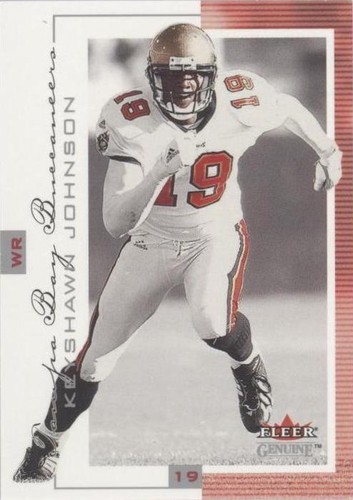 2001 Fleer Genuine Keyshawn Johnson #95