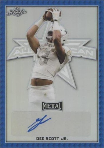 2020 Leaf Metal U.S. Army All-American Bowl Gee Scott Jr. #BA-GSJ