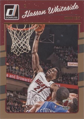 2016-17 Panini Donruss - Hassan Whiteside #43