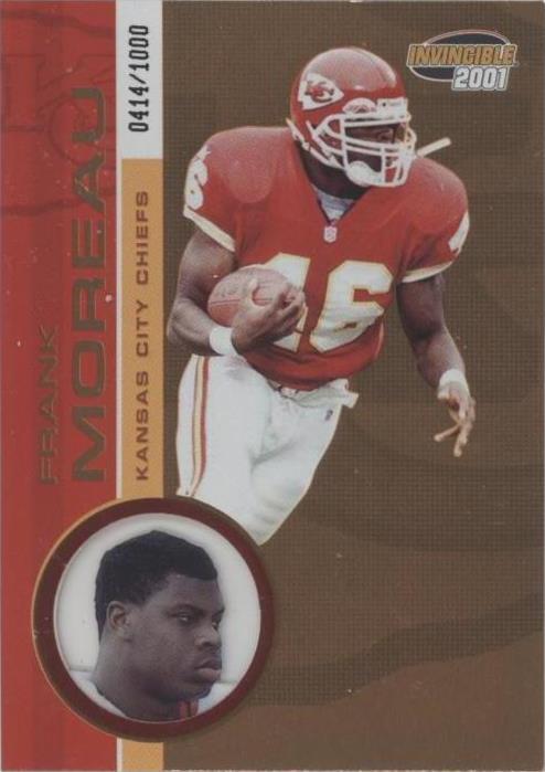 2001 Pacific Invincible Frank Moreau #117