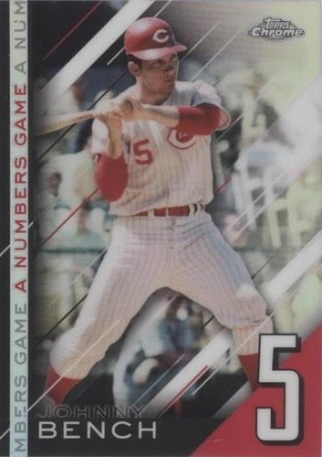 2020 Topps Chrome Update Series - Johnny Bench #NGC-24