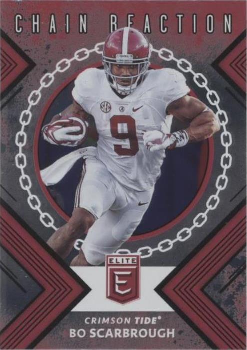 2018 Panini Elite Draft Picks Bo Scarbrough #5