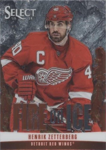 2013-14 Panini Select - Henrik Zetterberg #FS-12