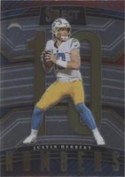 2022 Panini Select Justin Herbert #SN-3