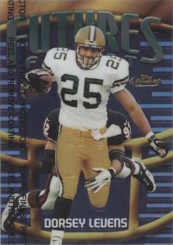 1998 Topps Finest Dorsey Levens #F7