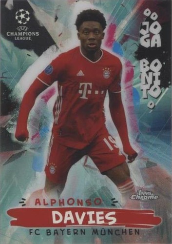 2020-21 Topps Chrome UCL Alphonso Davies #JB-9