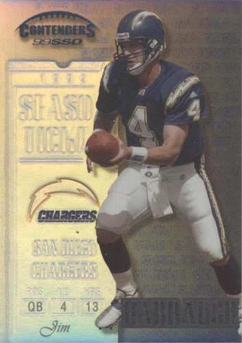 1999 Playoff Contenders SSD Jim Harbaugh #126
