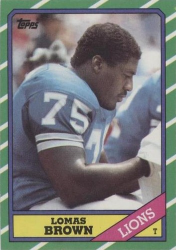 1986 Topps Lomas Brown #248