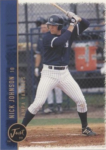 1999 Just Minors - Nick Johnson #27