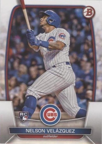 2023 Stadium Club Nelson Velazquez Rookie Auto Chicago Cubs
