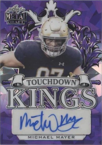 2022 Leaf Metal Draft Michael Mayer #TK-MM1