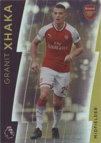 2025 Topps UCC Granit Xhaka UCL Orange 6/25 Bayer Leverkusen
