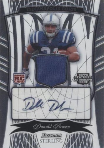 2009 Bowman Sterling Donald Brown #170