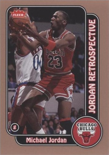 2008-09 Fleer - Michael Jordan #MJ-4
