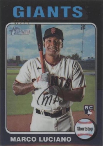 2024 Topps Heritage - Marco Luciano #391