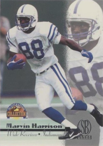 1996 Score Board Autographed Collection Marvin Harrison #30