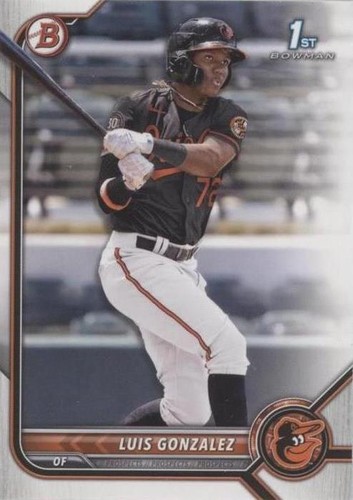 2022 Bowman - Luis Gonzalez #BP-125