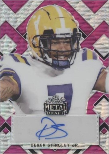 2022 Leaf Metal Draft Derek Stingley Jr. #PA-DS1