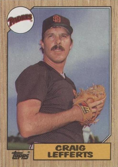 1987 Topps - Craig Lefferts #501