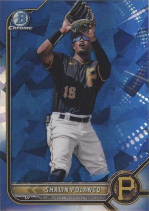 2022 Bowman Chrome Draft Sapphire Edition - Shalin Polanco #BDC-162