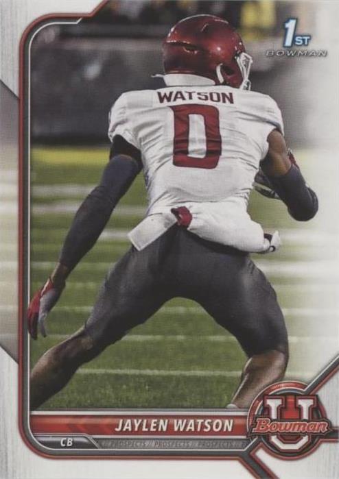 2021-22 Bowman University Jaylen Watson #76