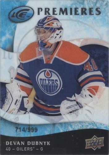 2009-10 Upper Deck Ice - Devan Dubnyk #135