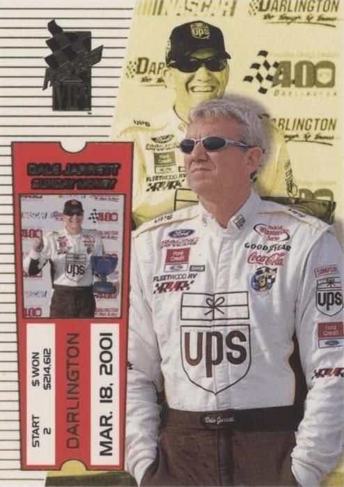 2001 Press Pass VIP - Dale Jarrett #23