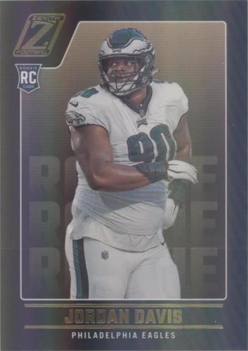 2022 Panini Zenith Jordan Davis #158