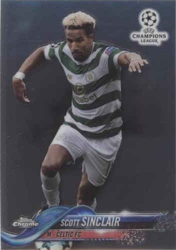 2017-18 Topps Chrome UCL Scott Sinclair #40