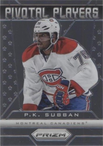 2013-14 Panini Prizm - P. K. Subban #PP-15