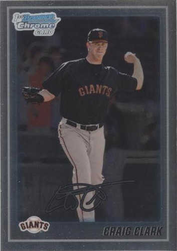 2010 Bowman Chrome - Craig Clark #BCP27
