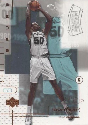 2001-02 Upper Deck Ovation - David Robinson #77