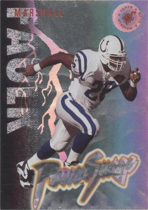 1995 Topps Stadium Club Marshall Faulk #P11