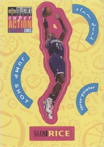1996-97 Upper Deck Collector's Choice - Glen Rice #S3
