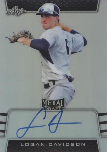 2019 Leaf Metal Draft - Logan Davidson #BA-LD1