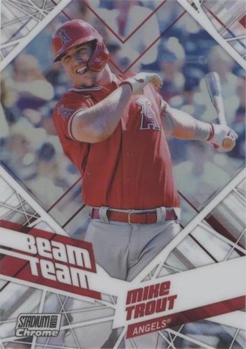 2021 Topps Stadium Club Chrome - Mike Trout #BTC-2