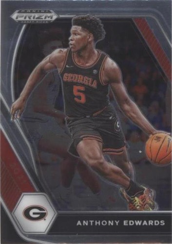 2021-22 Panini Prizm Draft Picks - Anthony Edwards #65