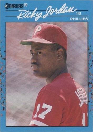 1990 Donruss Best of the National League - Ricky Jordan #8