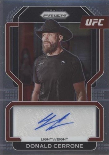2022 Panini Prizm UFC - Donald Cerrone #SG-DCR