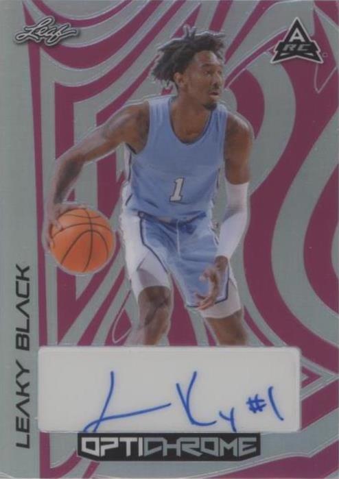 2022-23 Leaf Optichrome - Leaky Black #BA-LB1