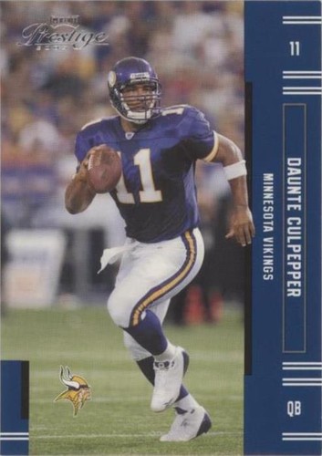 2005 Playoff Prestige Daunte Culpepper #72