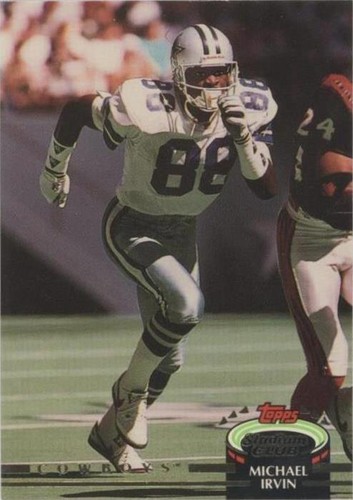 1992 Topps Stadium Club Michael Irvin #447
