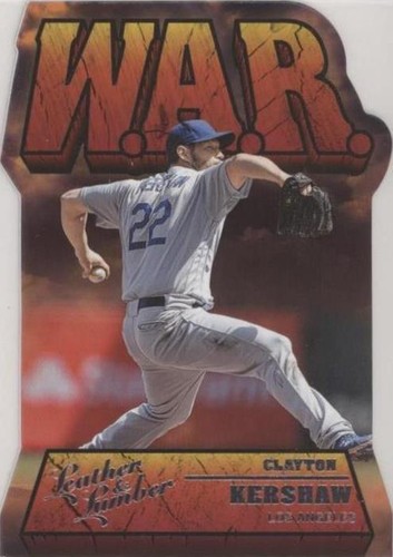 2019 Panini Leather & Lumber - Clayton Kershaw #WAR-9